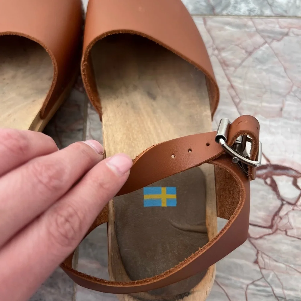 MIA Made in Sweden Sofia Swedish Mary
Jane Clogs - Leather - Picture 5 of 13